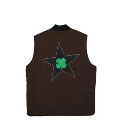 Patta X Converse Four-Leaf Clover Utility Reversible Padded Vest -PERFEKTES BEKLEIDUNGSGESCHÄFT 10024665 A01 288 2