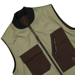 Patta X Converse Four-Leaf Clover Utility Reversible Padded Vest -PERFEKTES BEKLEIDUNGSGESCHÄFT 10024665 A01 288 8