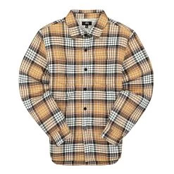 Stussy Quilted Lined Plaid Shirt
