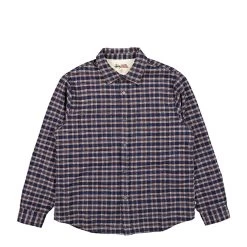 Stussy Sherpa Lined Plaid Shirt