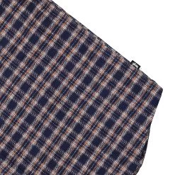 Stussy Sherpa Lined Plaid Shirt -PERFEKTES BEKLEIDUNGSGESCHÄFT 1110268 navy 5