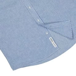 Striped Linen Shirt -PERFEKTES BEKLEIDUNGSGESCHÄFT 123 10 02500 5