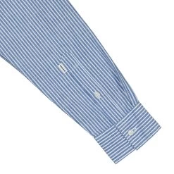 Striped Linen Shirt -PERFEKTES BEKLEIDUNGSGESCHÄFT 123 10 02500 6
