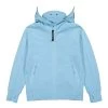 C.P. Company Diagonal Raised Fleece Split Goggle Hoodie -PERFEKTES BEKLEIDUNGSGESCHÄFT 12cmss083a 005086w 832 1