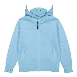 C.P. Company Diagonal Raised Fleece Split Goggle Hoodie