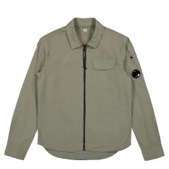 C.P. Company Gabardine Longsleeve Zip Shirt