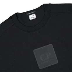 C.P. Company Diagonal Raised Fleece Jumper -PERFEKTES BEKLEIDUNGSGESCHÄFT 13cmss043a 005086w 999 3