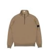 C.P. Company Light Fleece Quarter Zipped Sweatshirt -PERFEKTES BEKLEIDUNGSGESCHÄFT 14CMSS035A 002246G 339 1