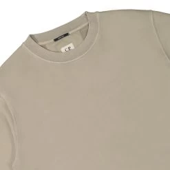 C.P. Company Brushed Emerized Diagonal Fleece Crewneck -PERFEKTES BEKLEIDUNGSGESCHÄFT 15CMSS008A006372R 335 3