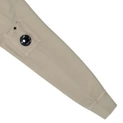 C.P. Company Brushed Emerized Diagonal Fleece Crewneck -PERFEKTES BEKLEIDUNGSGESCHÄFT 15CMSS008A006372R 335 4