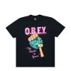 OBEY The World Is Yours Tee -PERFEKTES BEKLEIDUNGSGESCHÄFT 166913366 OFF BLACK 1