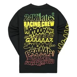 Racing Crew Longsleeve -PERFEKTES BEKLEIDUNGSGESCHÄFT 24kss21 rcw ls 01 blk 2