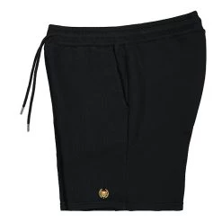 Academy Embroidered Logo Crest Short -PERFEKTES BEKLEIDUNGSGESCHÄFT 32belb107r blk 3