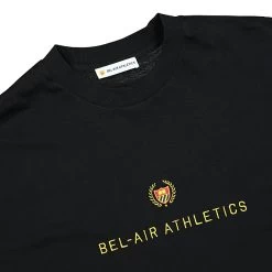 Embroidered Logo Academy T-Shirt -PERFEKTES BEKLEIDUNGSGESCHÄFT 32belm102r blk 3