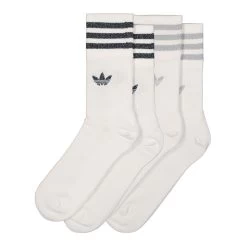 ADIDAS Mid Cut Glitter Crew Socks