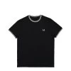 Fred Perry Twin Tipped T-Shirt -PERFEKTES BEKLEIDUNGSGESCHÄFT M1588 102 1