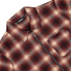 Shadow Method Zip Shirt -PERFEKTES BEKLEIDUNGSGESCHÄFT SS23 D1 Red Off White 5