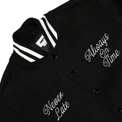 OBEY Time Varsity Jacket -PERFEKTES BEKLEIDUNGSGESCHÄFT a097200 black 4