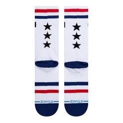 STANCE Cash American Rebel Socks -PERFEKTES BEKLEIDUNGSGESCHÄFT a556b21cas wht 3