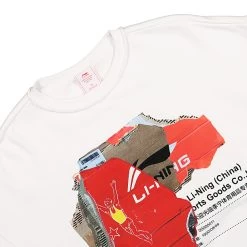 Li-Ning Cardboard Logo Sweat -PERFEKTES BEKLEIDUNGSGESCHÄFT ahsr919 1k 3