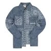 Li-Ning Washed Denim Jacket -PERFEKTES BEKLEIDUNGSGESCHÄFT ajdr215 1 1