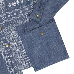 Li-Ning Washed Denim Jacket -PERFEKTES BEKLEIDUNGSGESCHÄFT ajdr215 1 4