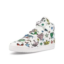 Jeremy Scott X Adidas Forum 84 Hi Mono -PERFEKTES BEKLEIDUNGSGESCHÄFT hq1128 4