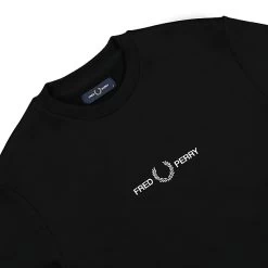 Fred Perry Embroidered Sweatshirt -PERFEKTES BEKLEIDUNGSGESCHÄFT m4727 102 3