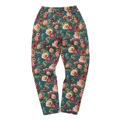 Pleasures Studio Floral Beach Pant -PERFEKTES BEKLEIDUNGSGESCHÄFT p20f005 blu 2