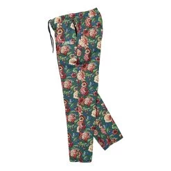 Pleasures Studio Floral Beach Pant -PERFEKTES BEKLEIDUNGSGESCHÄFT p20f005 blu 3