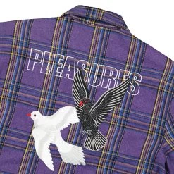 Pleasures Widow Heavyweight Flannel -PERFEKTES BEKLEIDUNGSGESCHÄFT p20f031 4