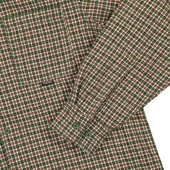 Pleasures Ignition Plaid Shirt -PERFEKTES BEKLEIDUNGSGESCHÄFT p21f015 green 4