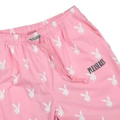 Playboy X Pleasures Bunny Lounge Pant -PERFEKTES BEKLEIDUNGSGESCHÄFT p21pb001 pink 4