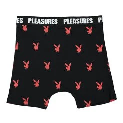 Playboy X Pleasures Boxer Briefs 2 Pack -PERFEKTES BEKLEIDUNGSGESCHÄFT p21pb007 black olive 3