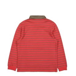 Pleasures Championship Rugby Long Sleeve -PERFEKTES BEKLEIDUNGSGESCHÄFT p22f005 red 2