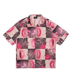 Pleasures Wormy Lips Button Down