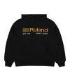 Roland X Pleasures Hoody -PERFEKTES BEKLEIDUNGSGESCHÄFT p22w043 black 1