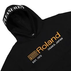 Roland X Pleasures Hoody -PERFEKTES BEKLEIDUNGSGESCHÄFT p22w043 black 3
