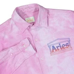 Aries OD Oxford Stripe Shirt -PERFEKTES BEKLEIDUNGSGESCHÄFT ssar40102 3