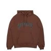 Iron Pitcher Hoodie -PERFEKTES BEKLEIDUNGSGESCHÄFT wasted hoodie iron pitcher brown slate 1
