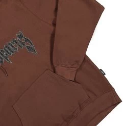 Iron Pitcher Hoodie -PERFEKTES BEKLEIDUNGSGESCHÄFT wasted hoodie iron pitcher brown slate 4