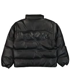 Puffer Dawn Jacket -PERFEKTES BEKLEIDUNGSGESCHÄFT wasted puffer jacket dawn black 2