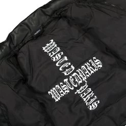 Puffer Dawn Jacket -PERFEKTES BEKLEIDUNGSGESCHÄFT wasted puffer jacket dawn black 5